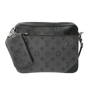 Louis Vuitton Trio Messenger Eclipse Black Reverse Monogram Canvas Bag
